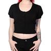 Banned - Short Plain Cardigan - Noir Product image